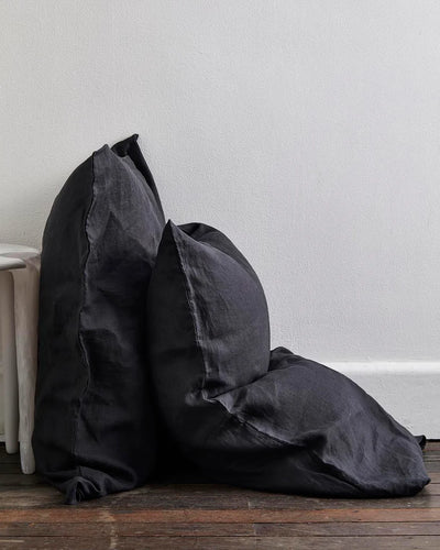 Organic Cotton Pillowcases — Charcoal
